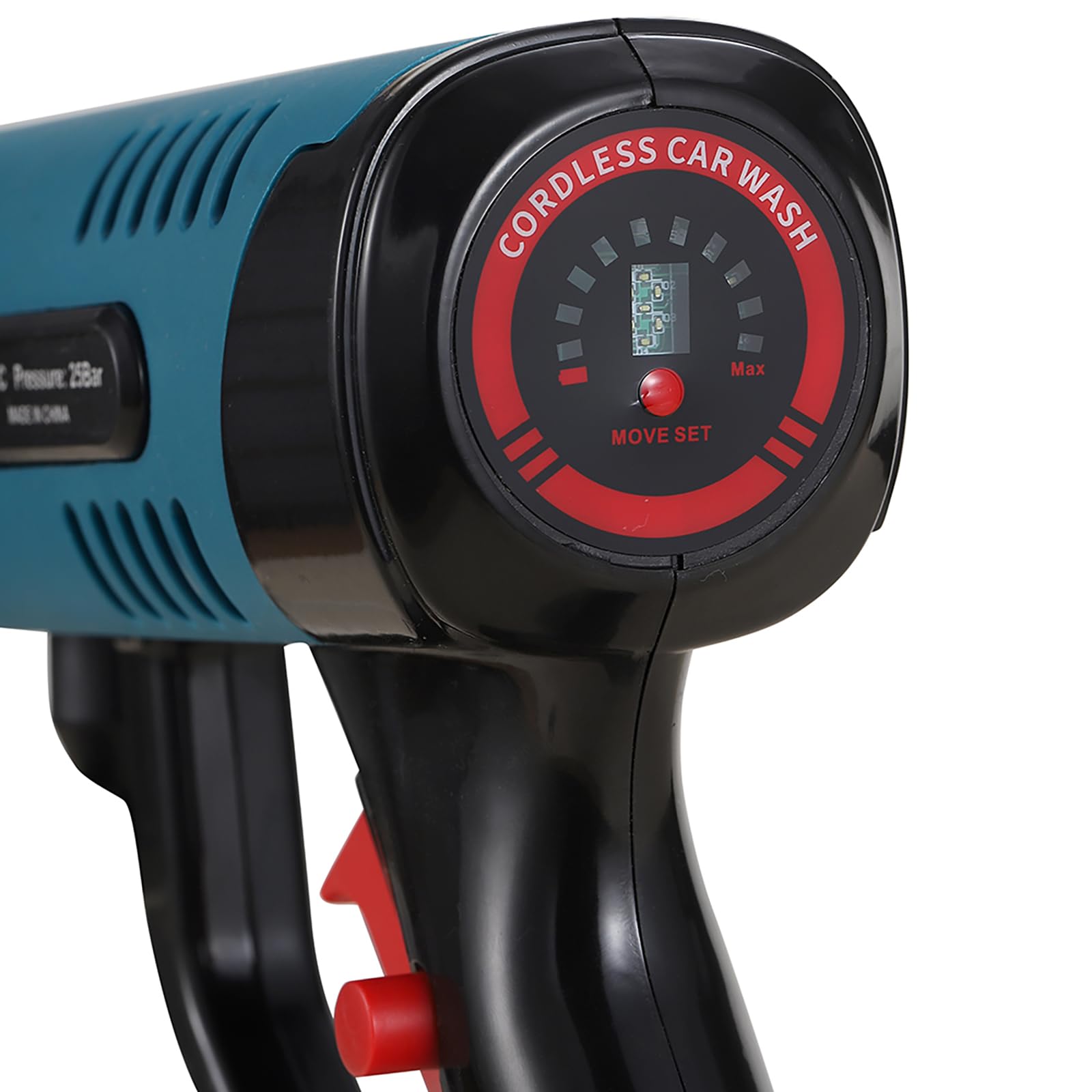Bezprzewodowa myjka wysokociśnieniowa kompatybilna z akumulatorem Makita 18 V (brak w zestawie), ręczny środek czyszczący 700PSI z dyszą 6 w 1, przenośna myjka elektryczna do samochodu, ogrodu