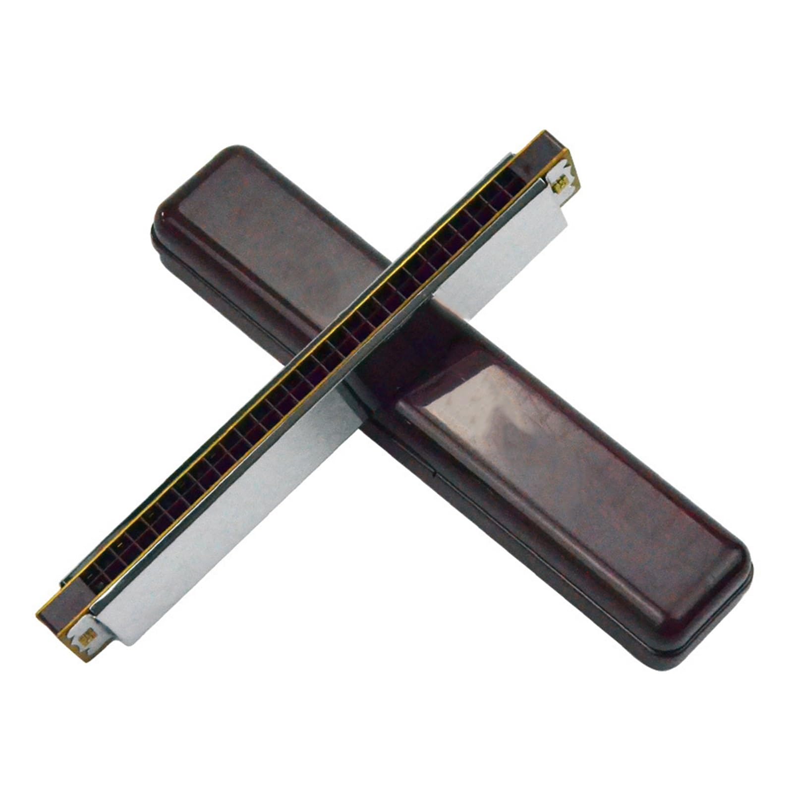 Mundharmonikas Polyphone Mundharmonika Mit 28 Löchern, C-Stimmung, Musikinstrument Für Erwachsene
