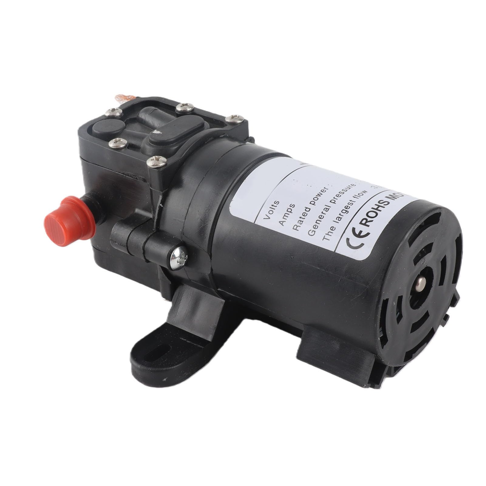 Jelquix 36W Diaphragm Water Pump Compact Accessory for Agricultural Spraying & Car Washing, High Performance & Erosion Proof, Ideal for Water Treatment & General Industry (DC24V)