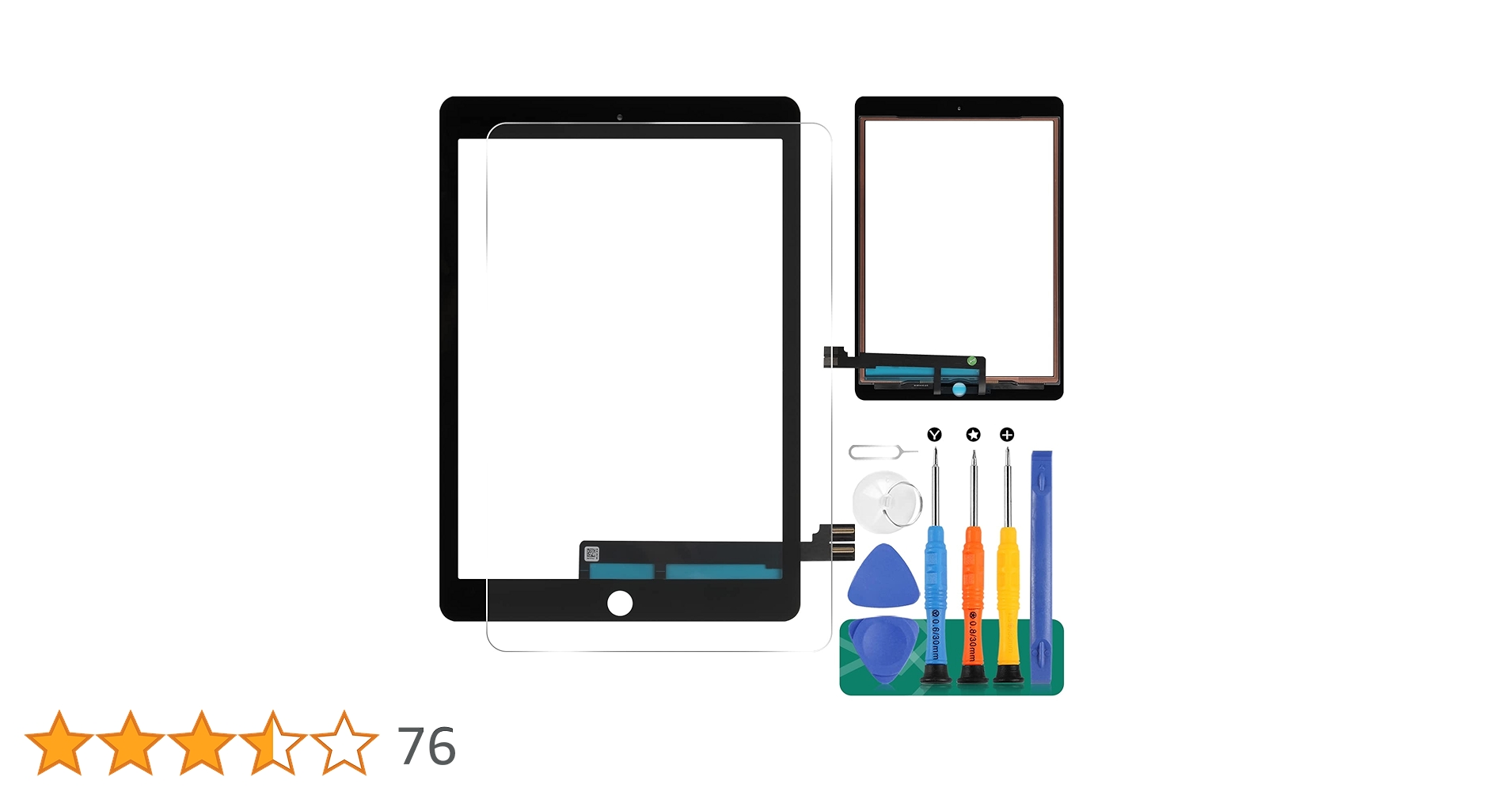 Amazon | SRJTEK For iPad Pro 9.7用交換画面タッチスクリーン