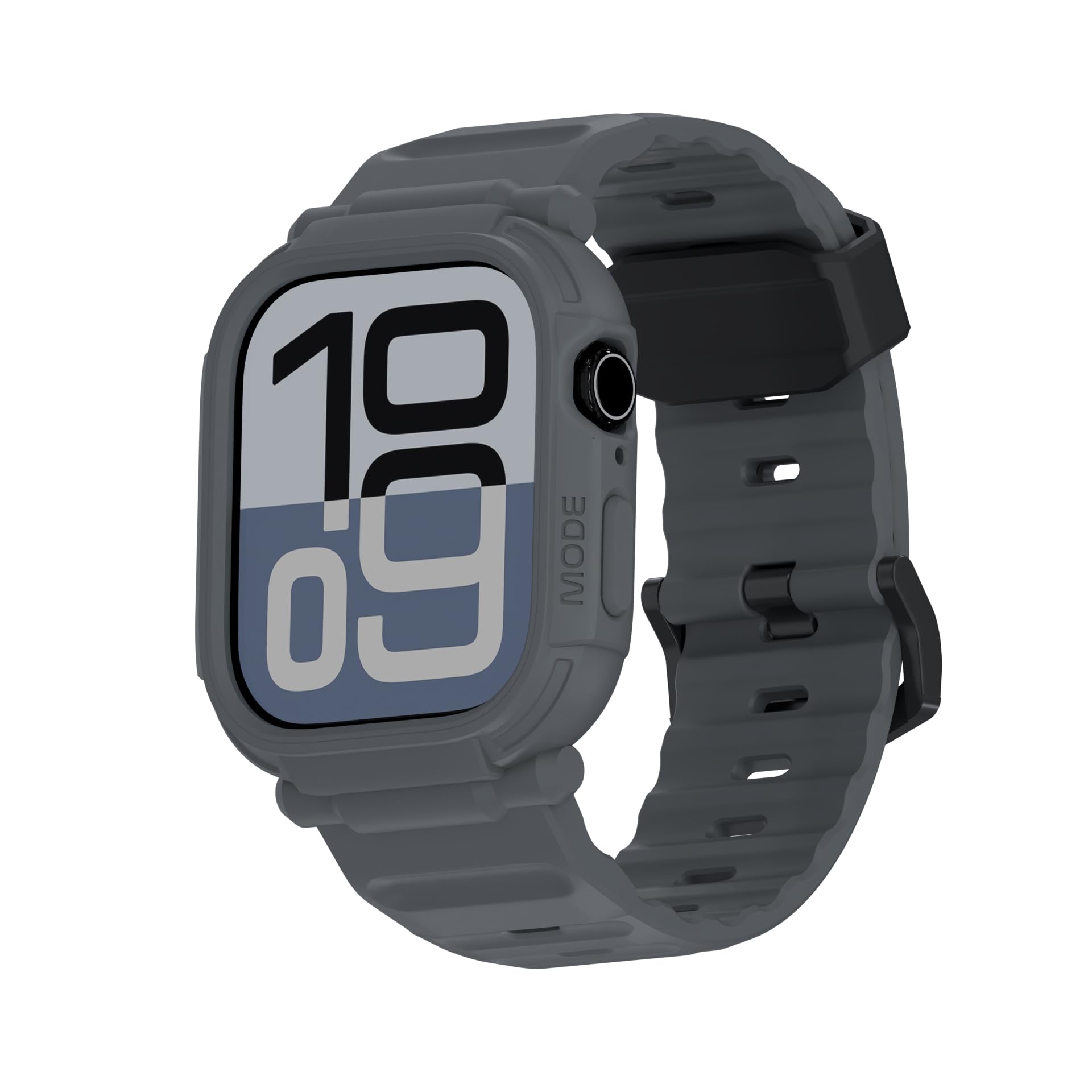 elkson Funda para Apple Watch Series 10 de 46 mm para hombre, resistente y resistente, correa táctica Quattro Pro 2.0 Series para iWatch, cubierta protectora duradera de grado militar, a prueba de