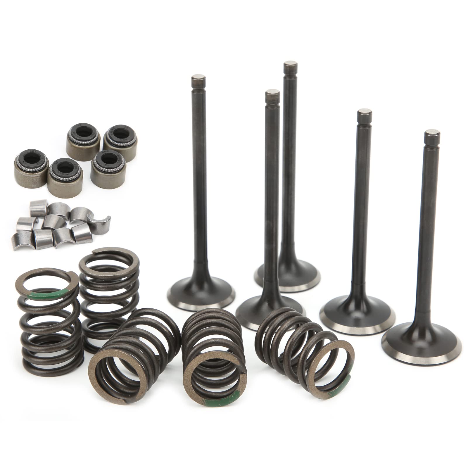 Acouto Kit de Soupape d'admission de Culasse de Remplacement pour Grizzly 660 Yfm660f 4WD 2002-2008 Grizzly 660 Yfm660f Kit de Soupape de Culasse de d'admission de Cylindre de 'admission de