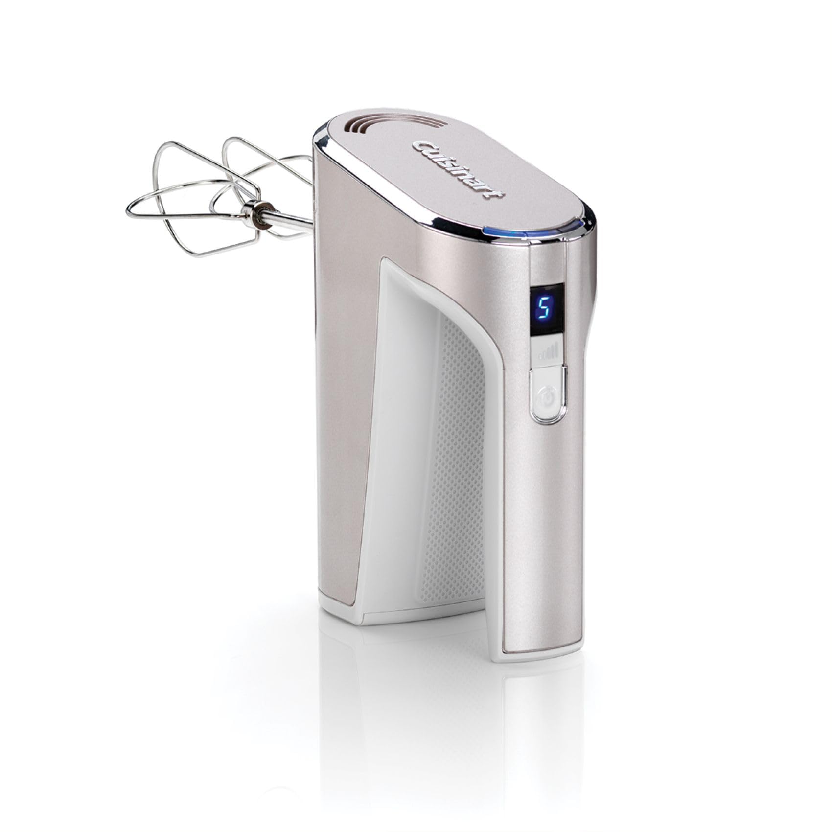 Cuisinart - 5 Speed Cordless Electric Hand Mixer - Stainless Steel Blades for Pastry - Rechargeable USB Charging