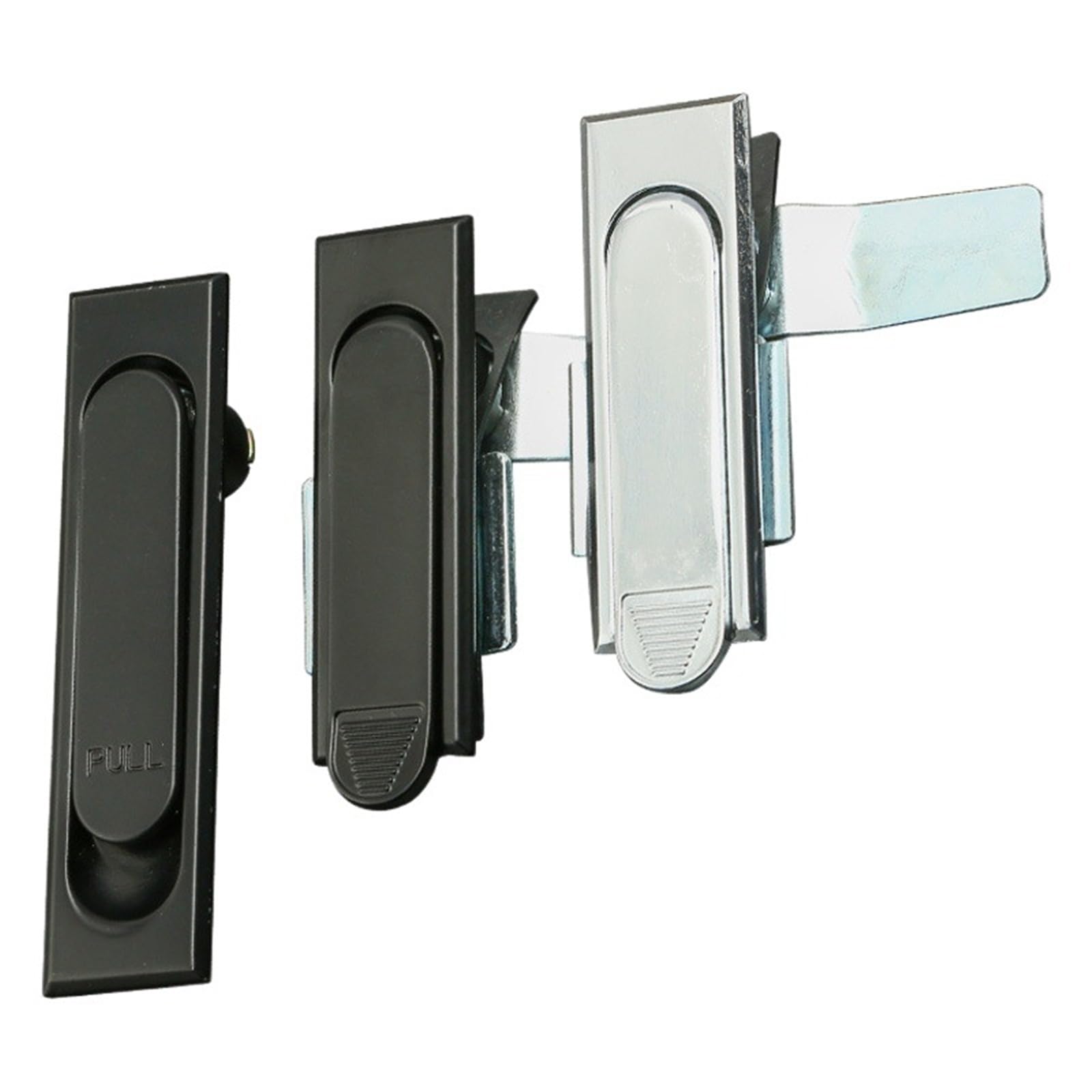 Ofymsltqhv Ms380-2Black Distribution Box Lock Zinc Alloy Mechanical Equipment Door Cabinet Plane Ms380-3-2 1Pcs ﻿(Ms380-2Black)