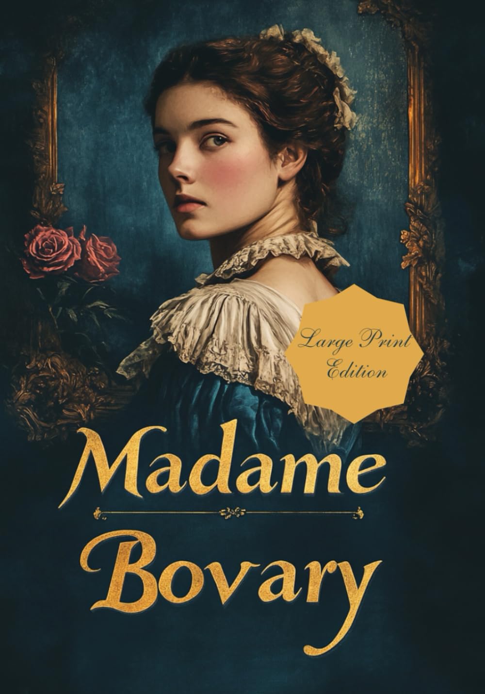 Madame Bovary (Large Print Edition): A Tale of Passion, Illusion, and Tragic Fate