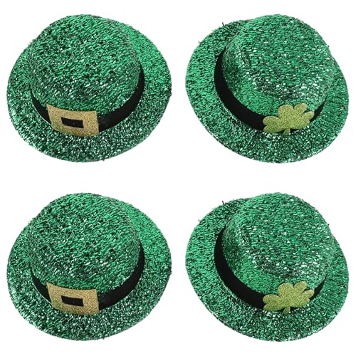 Clips décoratifs pour filles et petits cadeaux thématiques Saint-Patrick 4 pièces