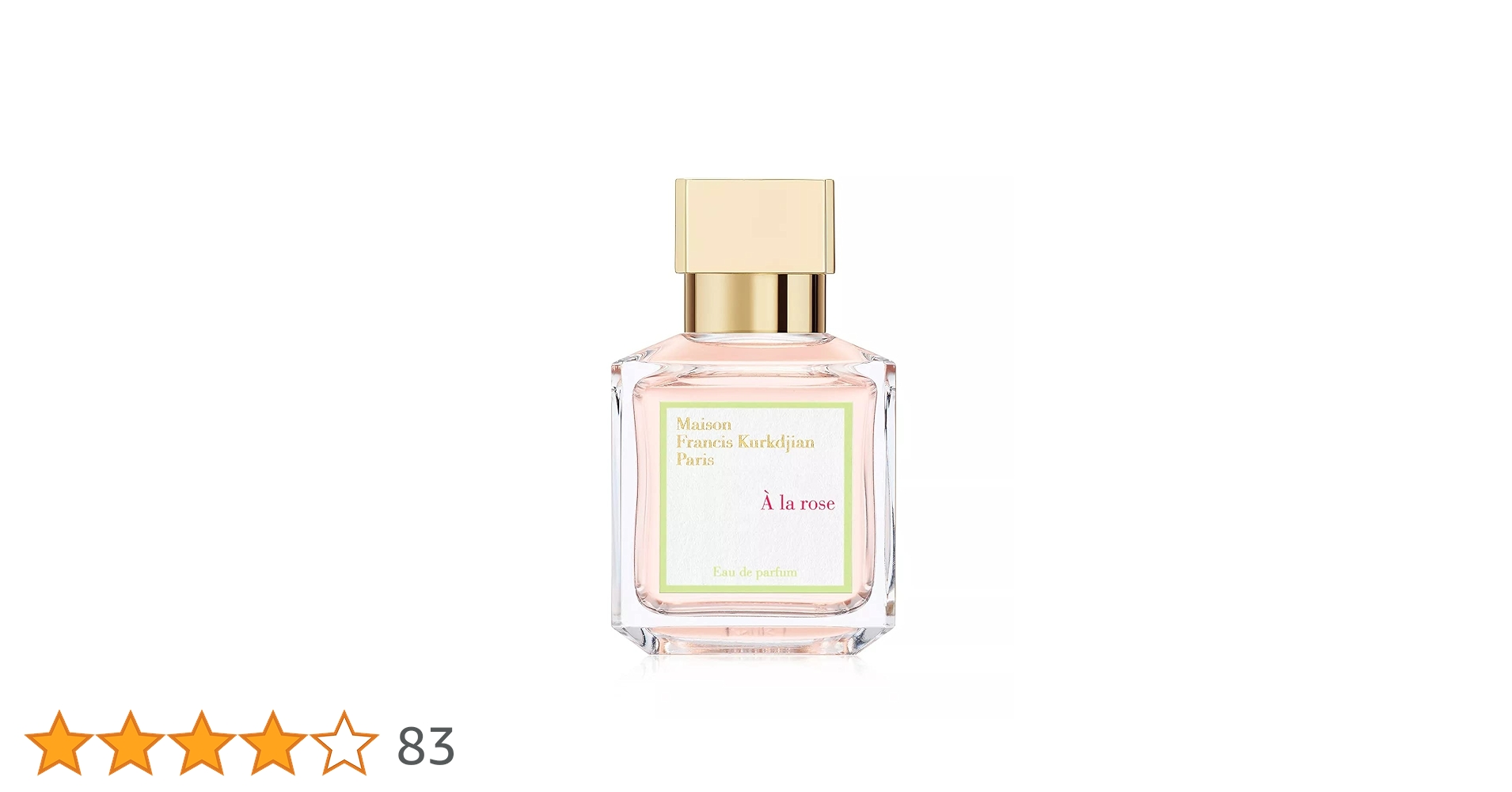 メゾン フランシス クルジャン ア ラ ローズ オードパルファム70ml メゾン フランシス クルジャン / ア ラ ローズ オードパルファムの公式