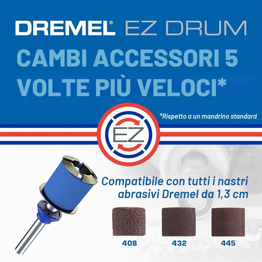 Dremel EZ725 all-purpose Accessory Storage kit, 70-piece