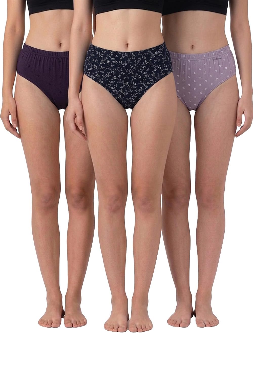 Women Cotton Printed Pack of 3 Hipster Panty - Anti Bacterial, Full Back Coverage (Colors & Prints May Vary)-image-18