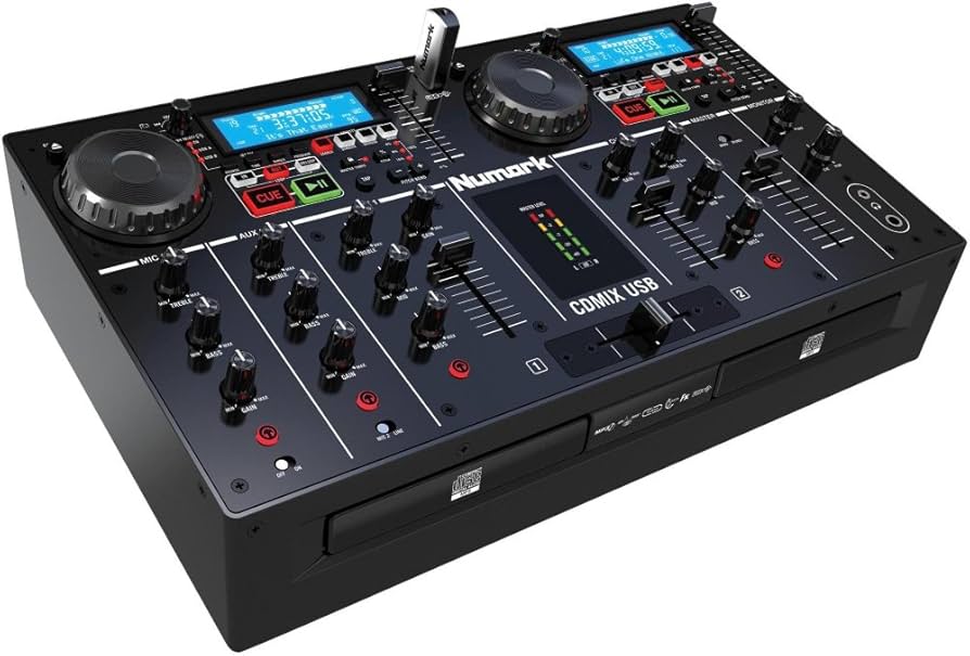 Amazon.com: Numark CDMix USB | Dual CD/USB Media Player with