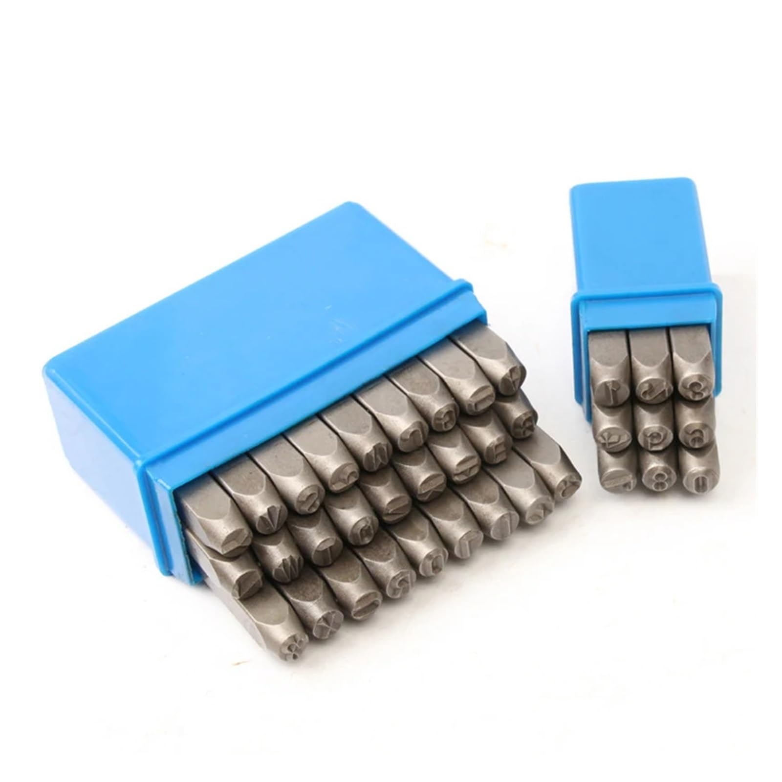 Steel Letter Mould, Letter Number Stamp Set Alphanumeric Alloy 3,4,5,6,8,10mm Leather Embossing Die Punch(4mm Letters (A-z))