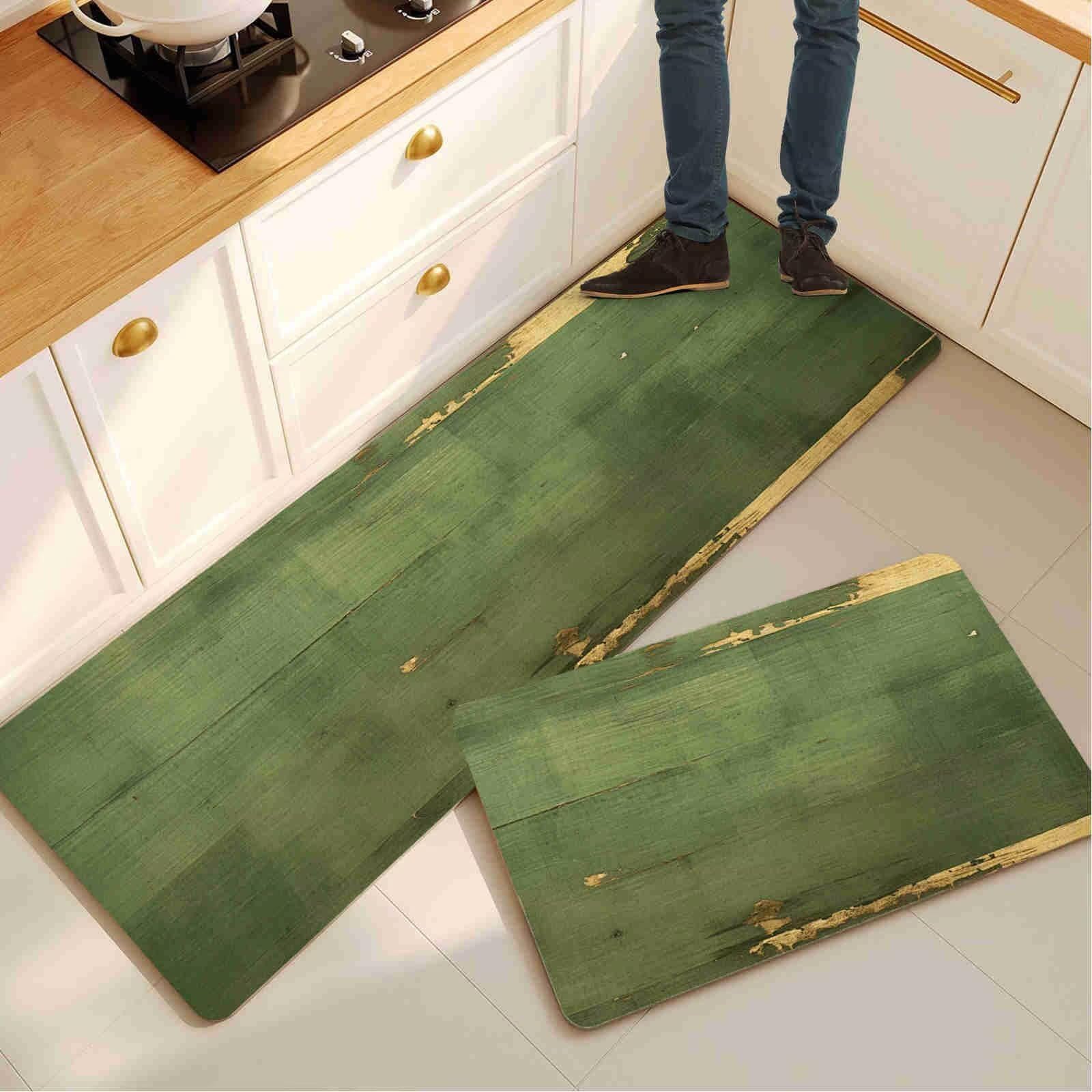 Alfombras cocina pasillo lavables con base antideslizante, juego de alfombrillas 50x150cm