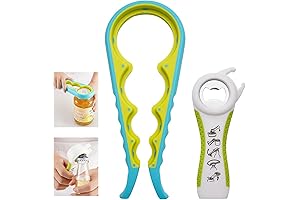 Pill Bottle Opener for Seniors with Arthritis - Effortless Opening for Weak Hands (2-Pack)