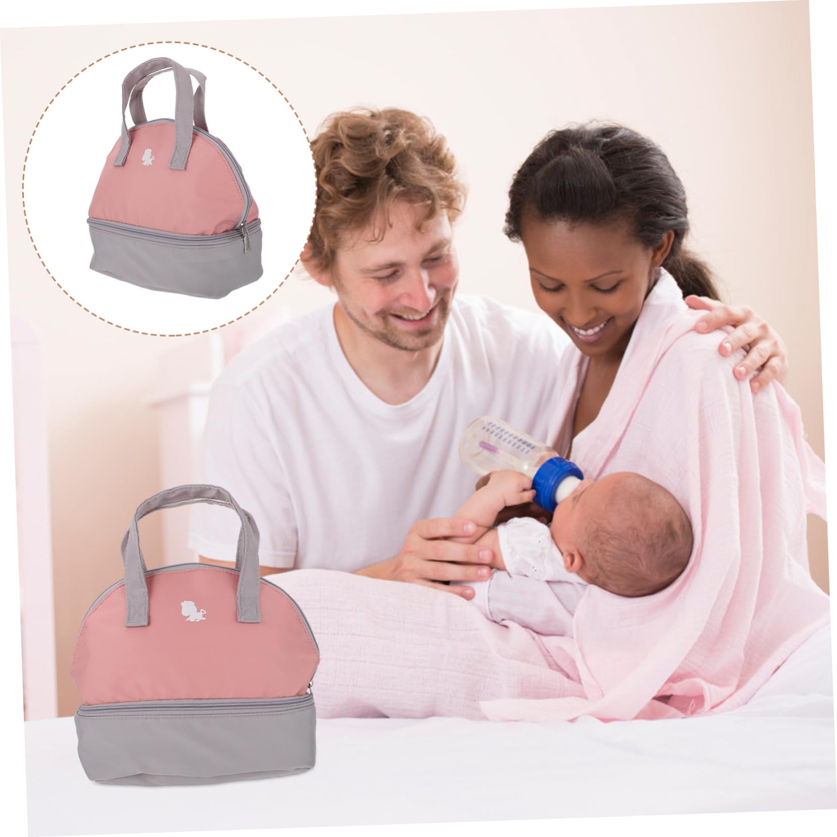 VICASKY 2pezzi Per Conservazione Latte Portatile Isolante Per Mamme Per Shopping e Attività Outdoor