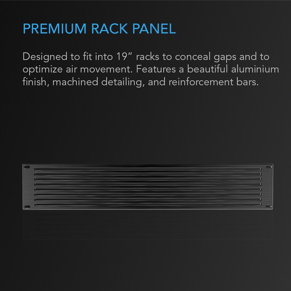 Mount Drawer AC Infinity 2U Rack Panel Vent - Premium Aluminum ...