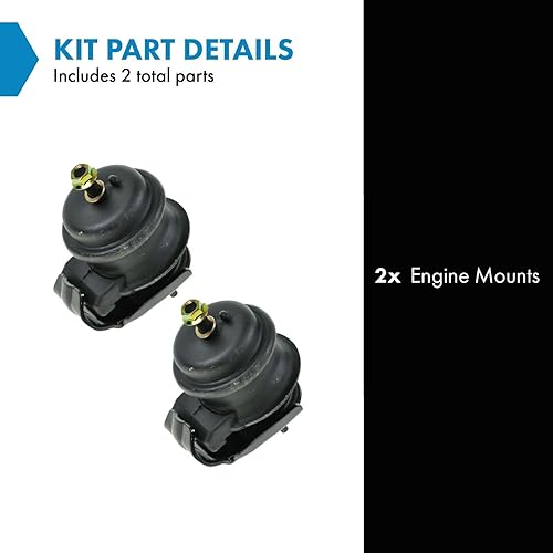 Vista 160 de TRQ Juego de montaje de motor compatible con Ford Bronco 1989-1992 F-150 F-250 F-350 1985-1997 Ranger 1994-1997 Mazda B2300