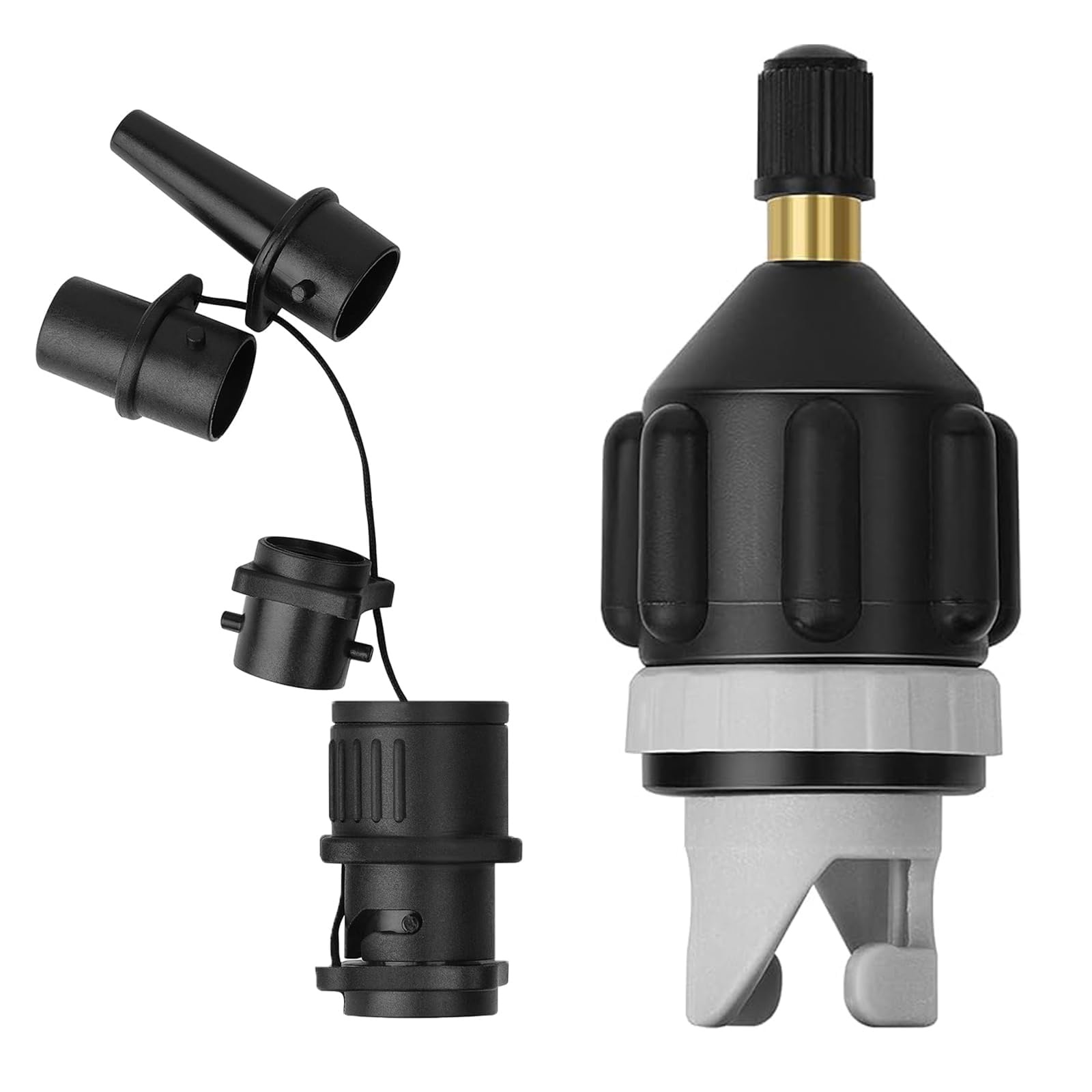 SUP Pump Adaptor Converter with 4 Air Valve Nozzles