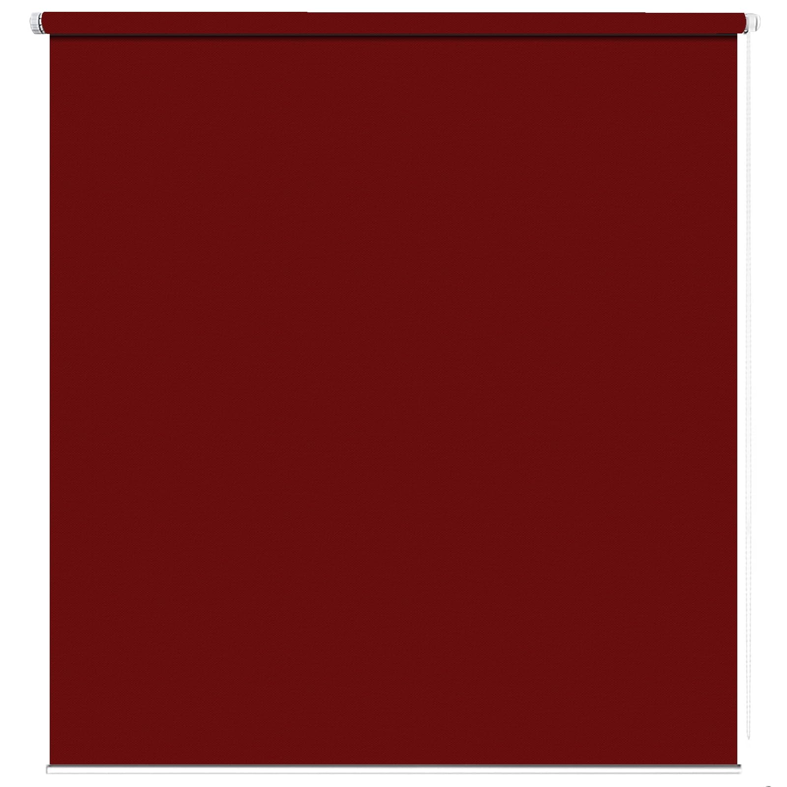 Window Roller Shades Blind 60 x 170 cm Blackout Blind, New Edge Blinds, Zebra Roller Blind Thermal Insulated,UV Protec, Made to Measure for Home Office Bedroom Kids Room, Red