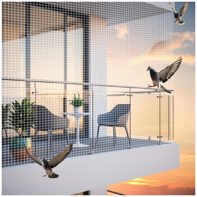 SpikeZone - Bird/Pigeon/Monkey Control Net, Anti Bird Net (Anti Bird Net (10 X 10) Feet)-image-40