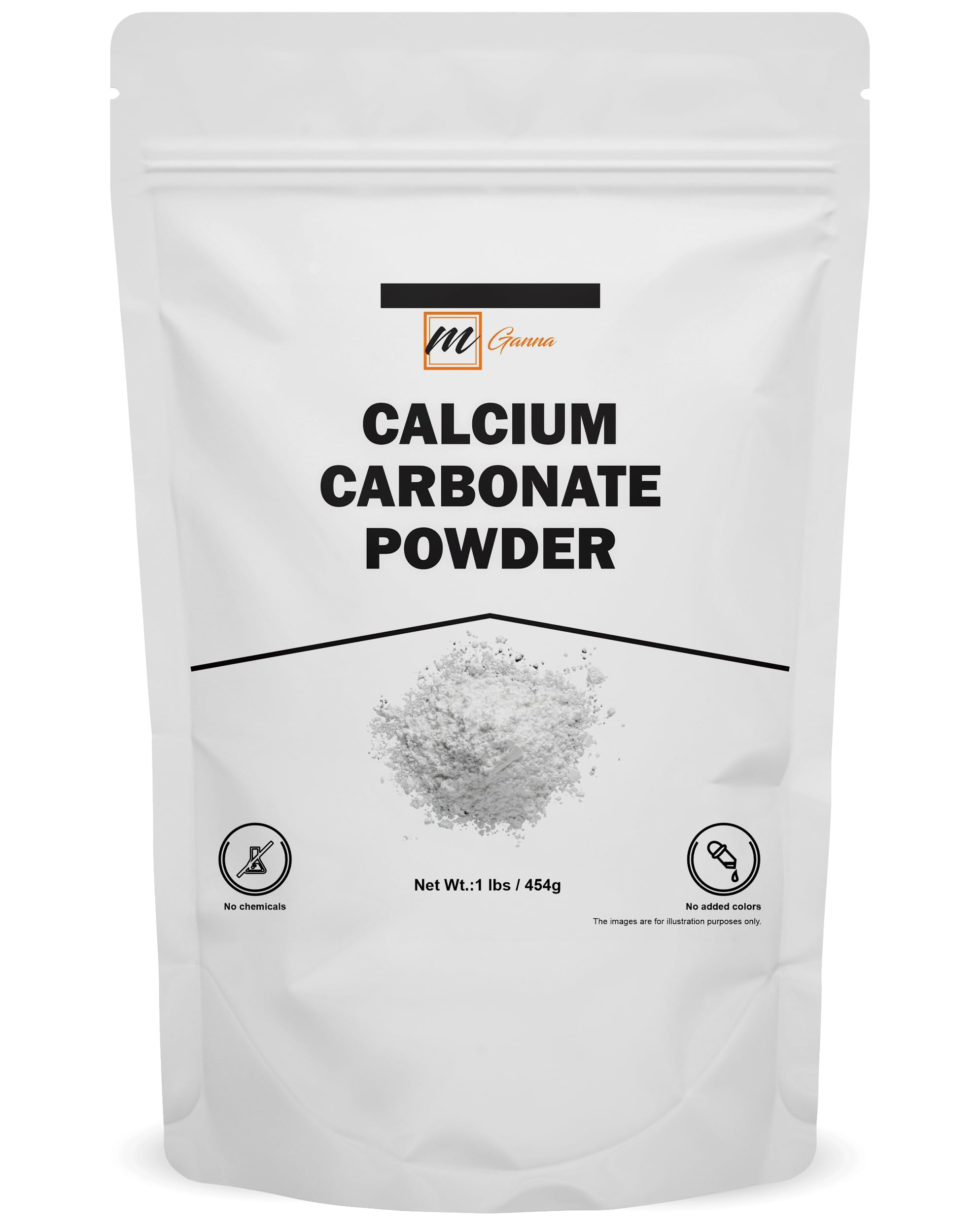 mGanna Calcium Carbonate as a Dietary Supplement for Calcium 454 gm / 1 lbs-image-44