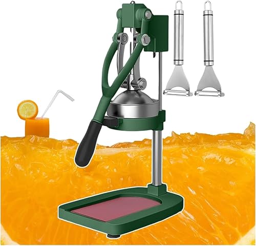 Miniatura 1 de Exprimidor de cítricos de hierro fundido, máquina de exprimidor de prensa manual, exprimidor de frutas y trituradora de mano Extractor de exprimidor