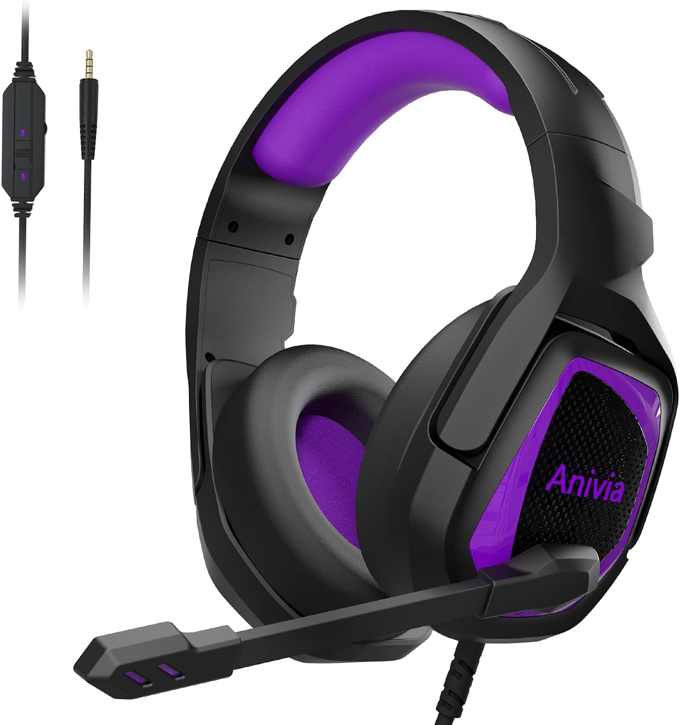 Stereo Gaming Headset with Microphone for Xbox One PS4 PC Laptop