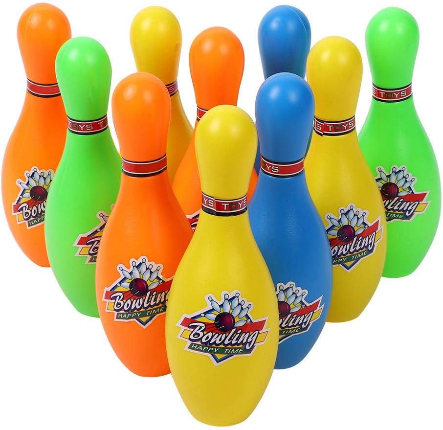 ボウリングおもちゃ かわいいボウリングおもちゃ 安全なボウリングボールおもちゃインテリジェントゲーム家族の家族の