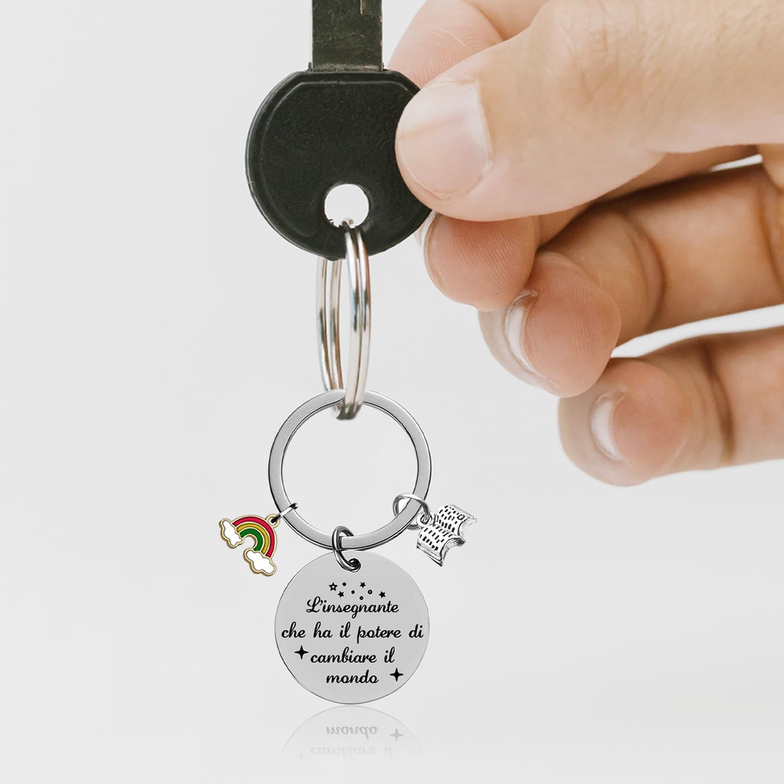Portachiavi Per Insegnanti - Regalo Di Apprezzamento Per Donne E Uomini, Idea Regalo Per Festa Insegnante, Laurea, Pensionamento O Ringraziamento