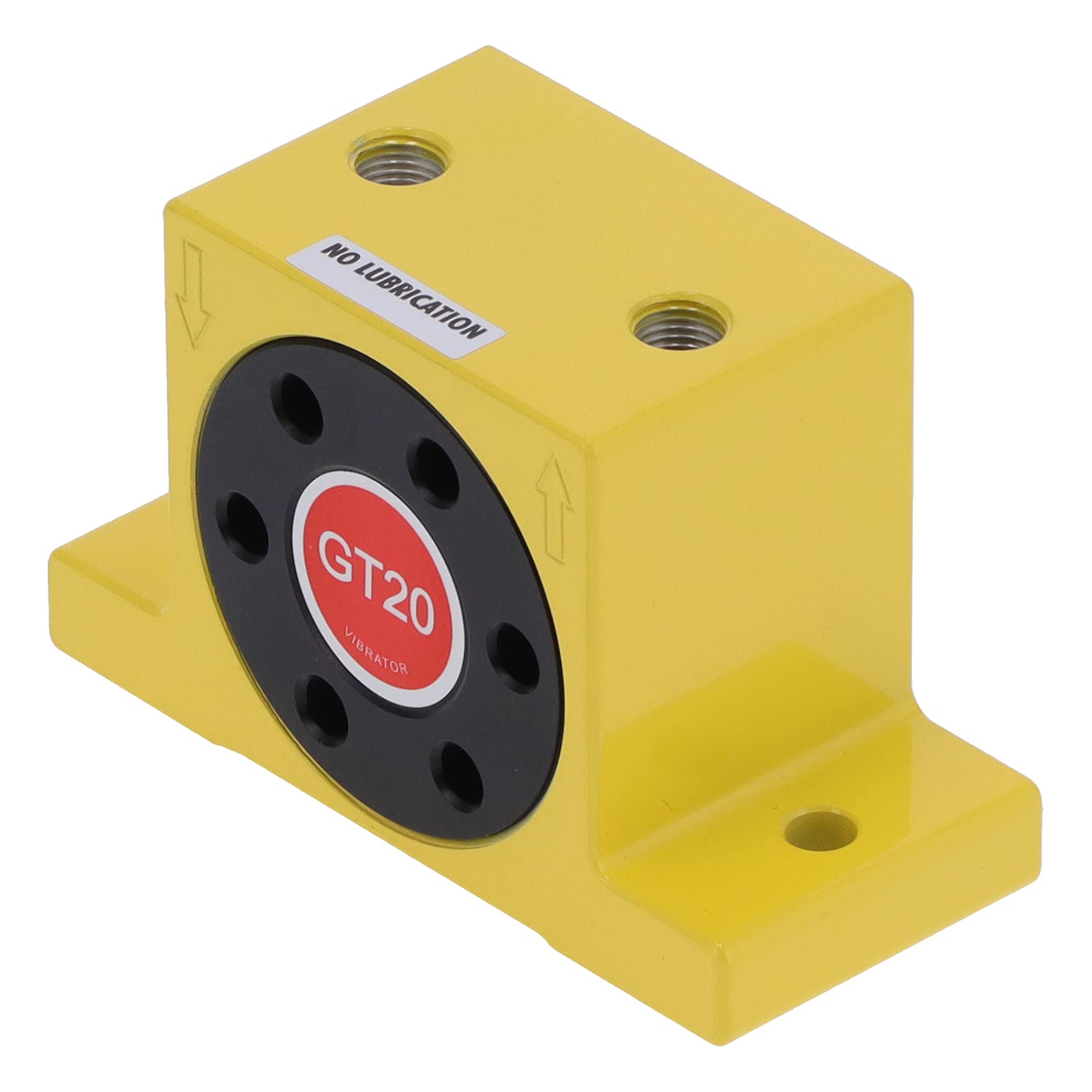 Vibratore a Turbina Ad Aria, Vibratore Pneumatico Oscillatore a Turbina Ad Aria a Basso Rumore Forniture per Piattaforma Vibrante in Lega di Alluminio