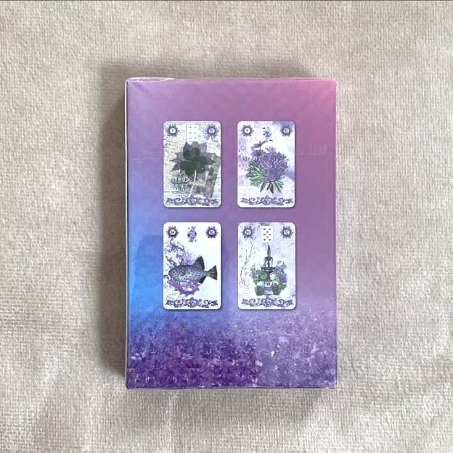 ラベンダー ルノルマンデッキ ブリッジ タロットカード 占い 紫 パープル Amazon.co.jp: ルノルマンカード ラベンダー パープル タロット