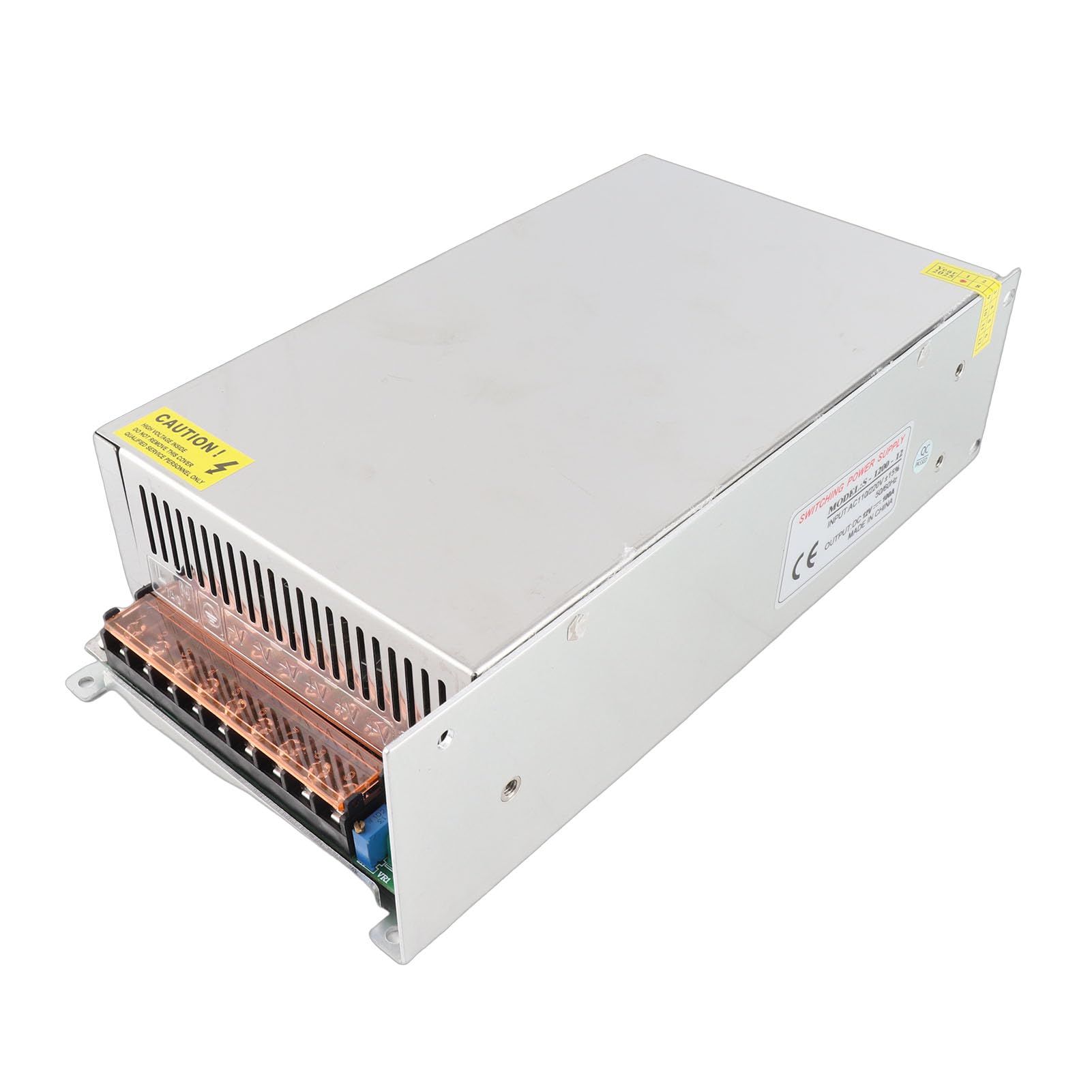 Yctze Stromwandler 100 A 1200 W AC/DC-Transformator mit Funktionen für LED-Leuchten und 3D-Drucker