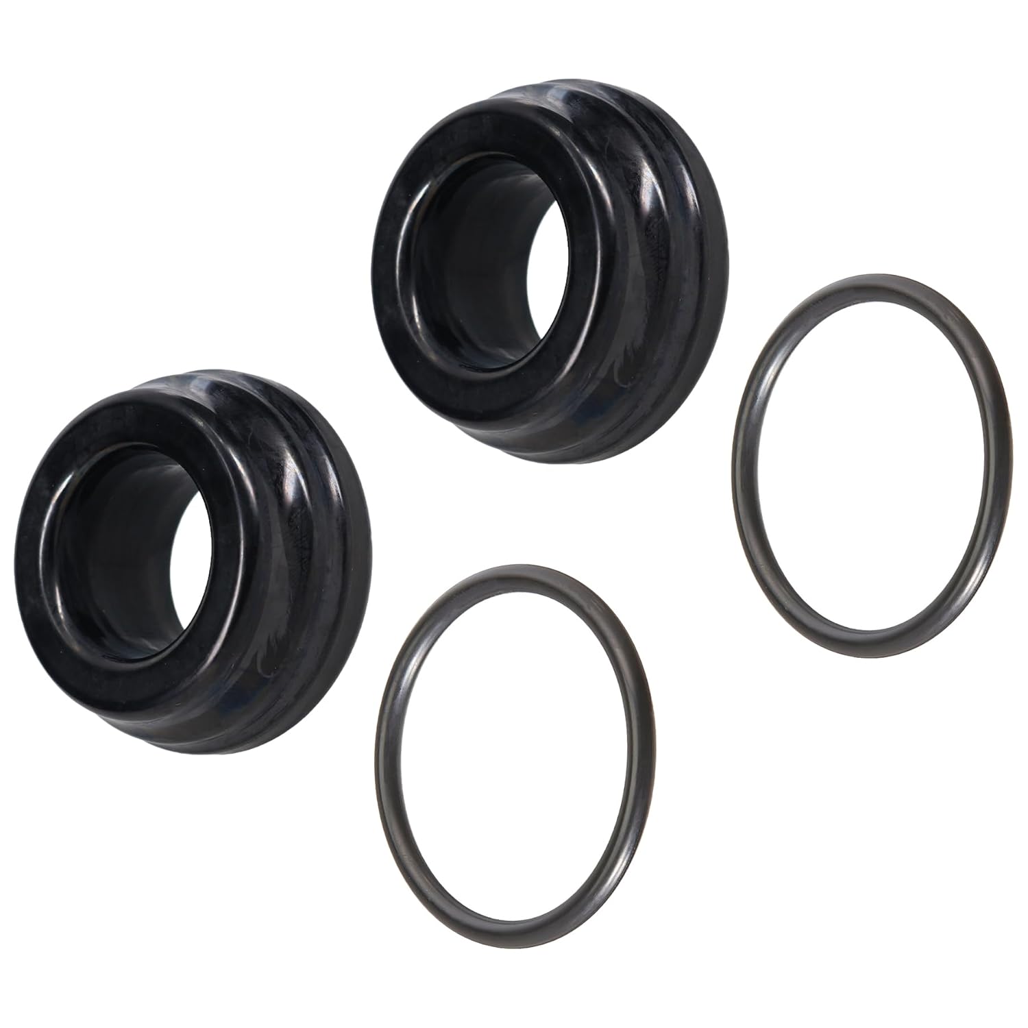 Metabo (2) 884959 Piston Bumper (2) 884958 Piston O-Ring, Works with Hitachi Power Tools