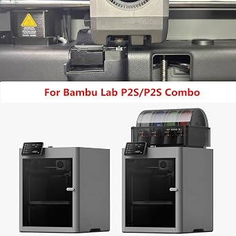 Bambu Lab P2S/P2Sコンボ3Dプリンター用クリーニングブラシホルダーとクリーニングヘッドラボP2Sノズルワイプ2個