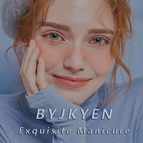 Miniatura 6 de Uñas cortas a presión de Halloween, lindas uñas postizas de fantasma, cuadradas, color negro, nude, estrella espeluznante, uñas postizas de