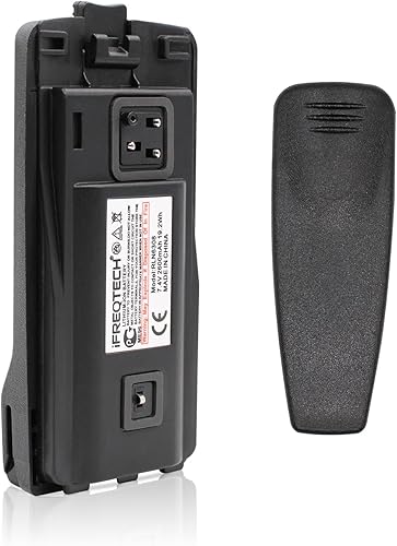 Batería RLN6305 para Motorola CP110 RDU2020 RDU4100 RDU4160D RDV2020 RLN6308 batería de iones de litio con 2 piezas clip de cinturón 2600mAh