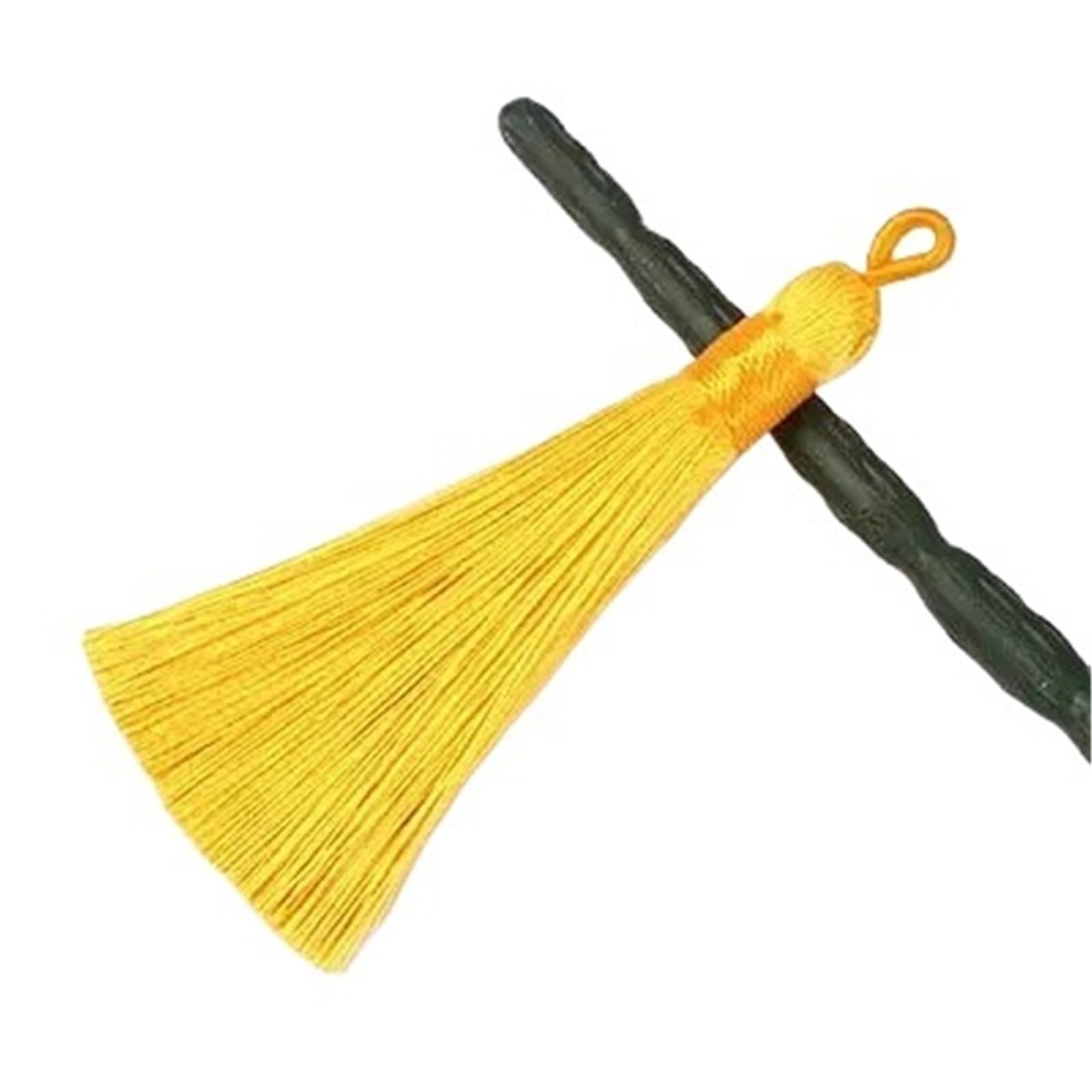 Handmade Silk Tassels with Loop 8cm for Bookmark Keychain Craft