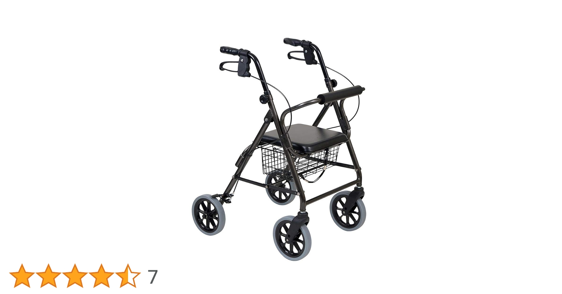 竹虎　歩行車　ハッピーⅡNB ハッピーII NB オレンジメタリック ｜ シルバーカー・歩行器