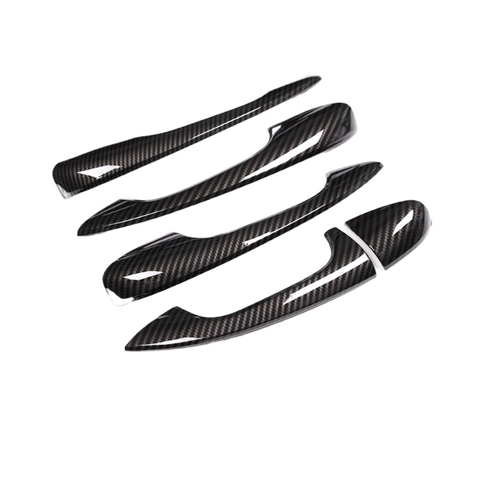Hckclmbmzw 2 For Benz For C Class For W205 For Glc For X253 For E For W213 Car Accessories Chrome Exterior Door Handle Cover Trim Door Handle Cover(2)