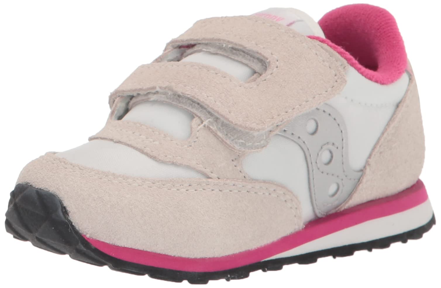 Zapatillas Cómodas Niño Talla 23 Zapatillas Saucony Originals Baby Jazz HL Para Niños - Velcro, Suela De Goma, Talla 23 EU Talla 23 EU Color Blush/grey/silver