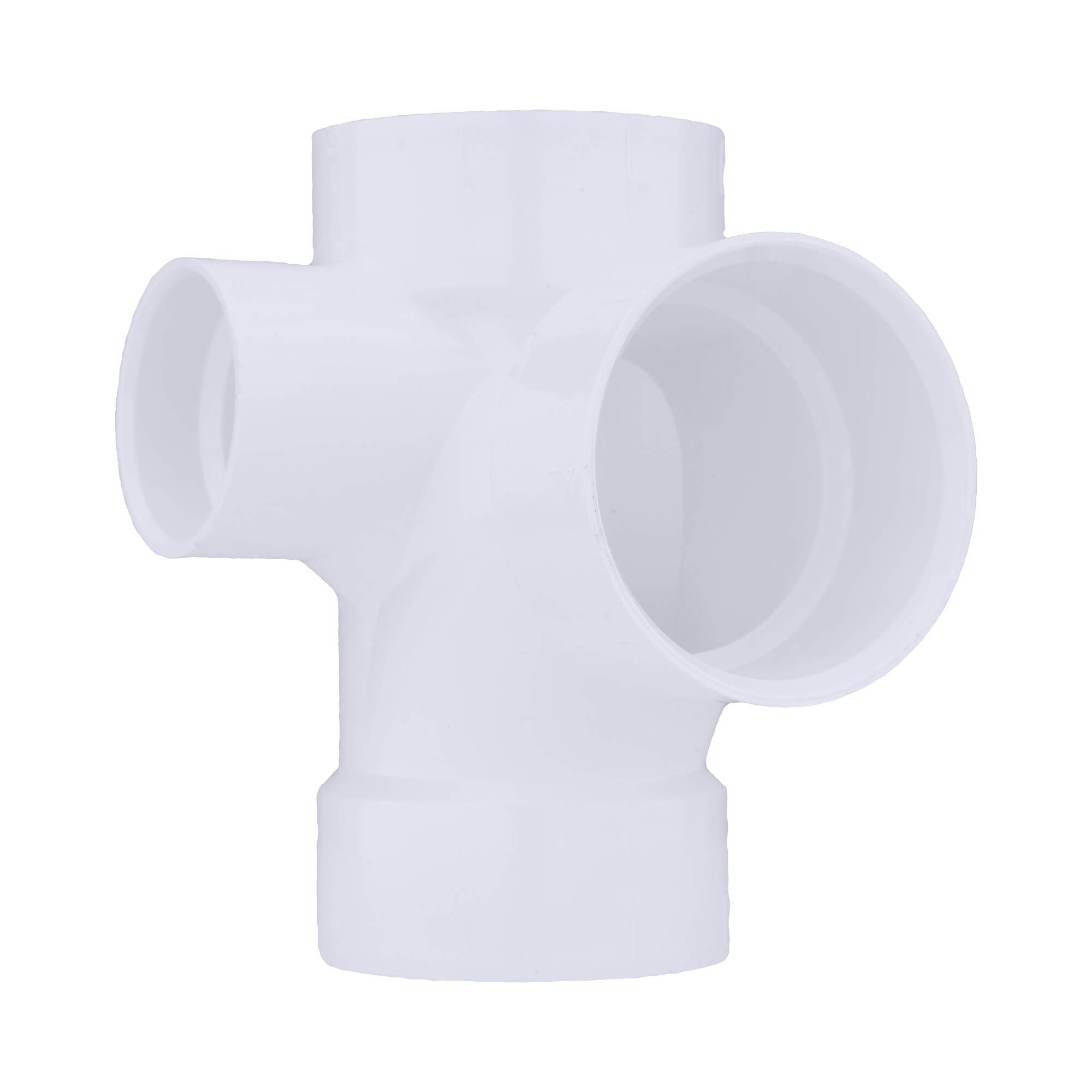 Amazon.com: CHARLOTTE PIPE 3 x 3 x 3 x 2 DWV SANIT TEE W/LEFT SI