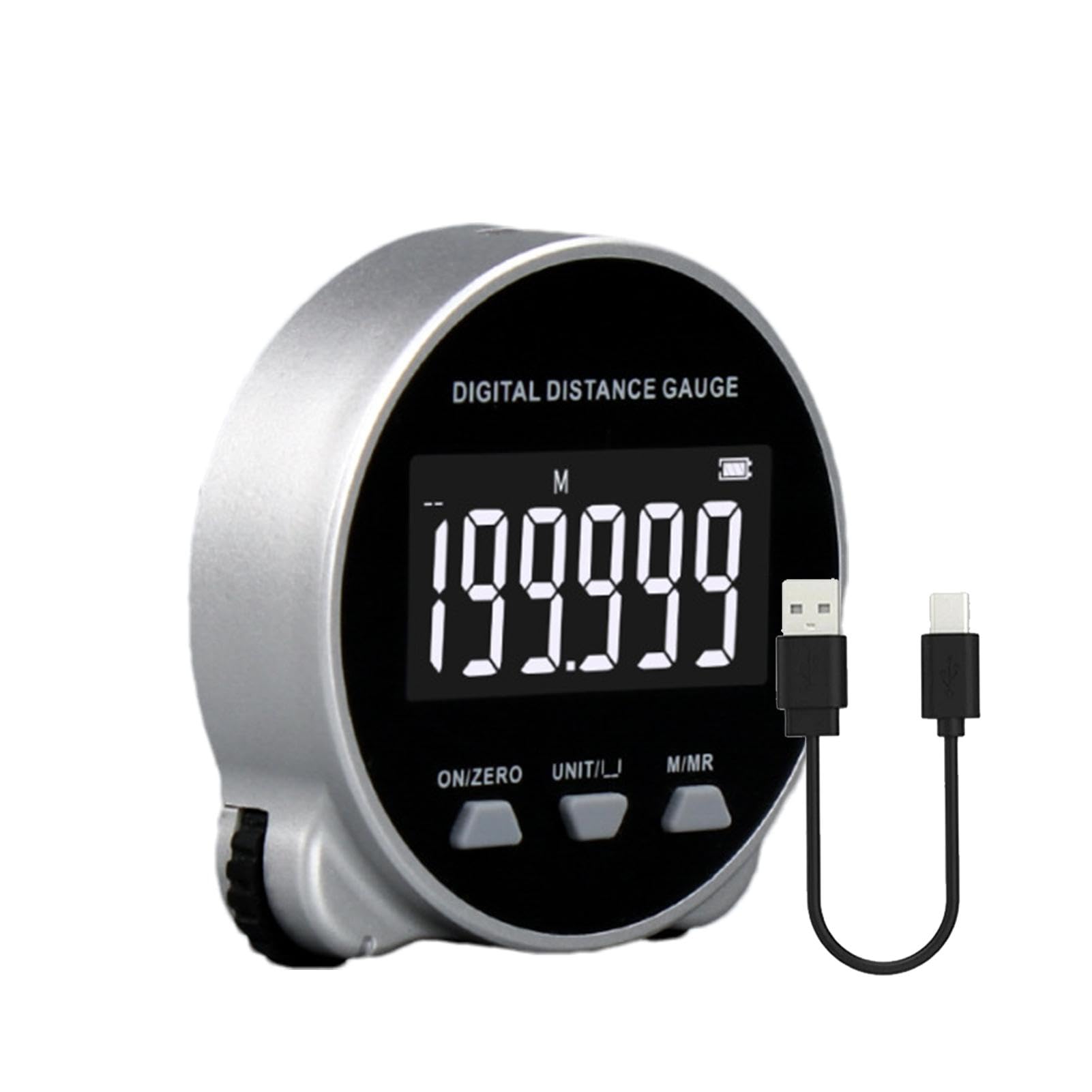 Metro A Nastro Digitale Elettronico - Misuratore Laser Con Display LCD Per Misurazioni Precisie