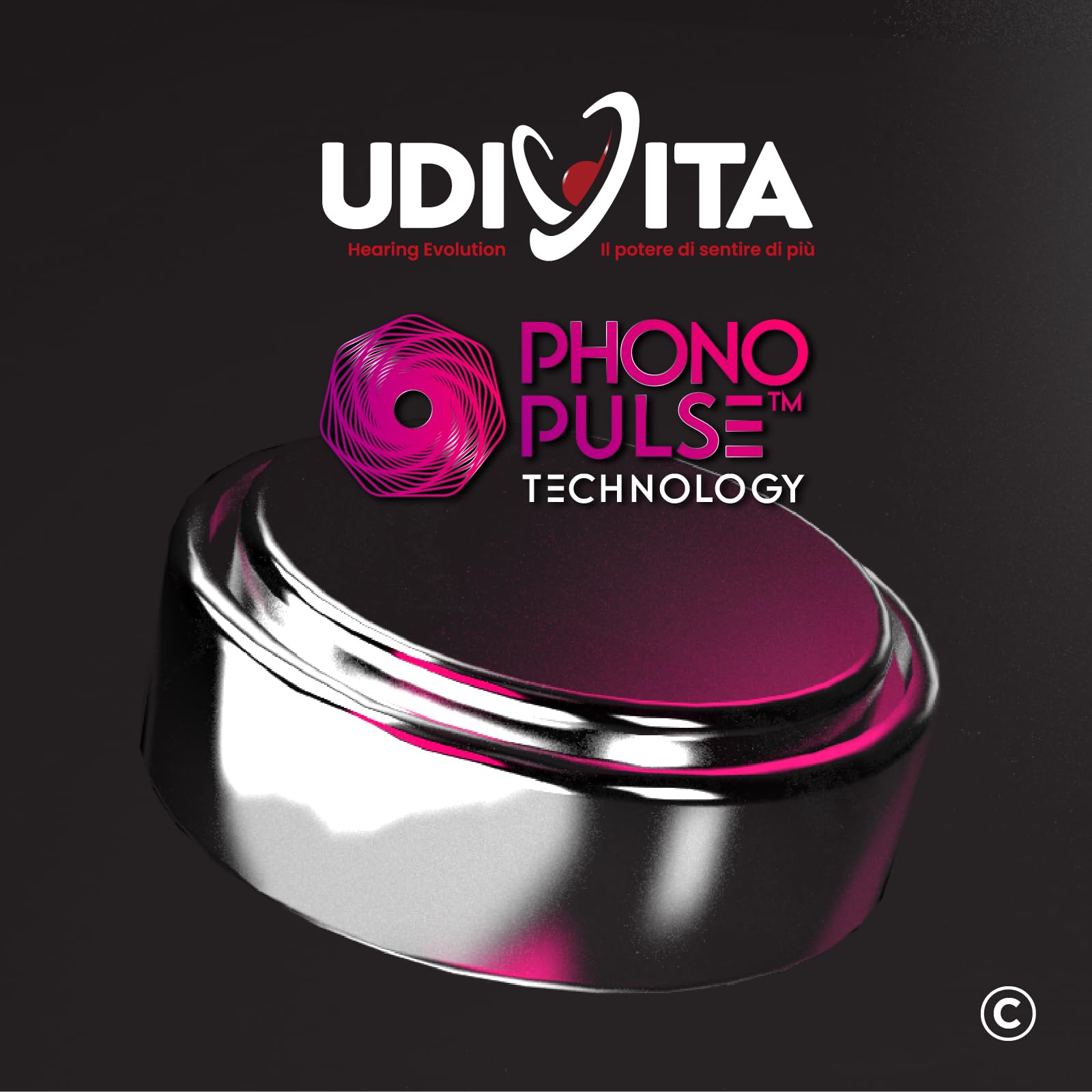 120 Pilas para Audífonos Udivita Sin Mercurio Tamaño 10 Tecnología Phono Pulse - 20 Blísteres de 6 Pilas