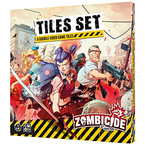 CMON - Edge Entertainment CMON Zombicide Segunda Edición: Tiles Set -...