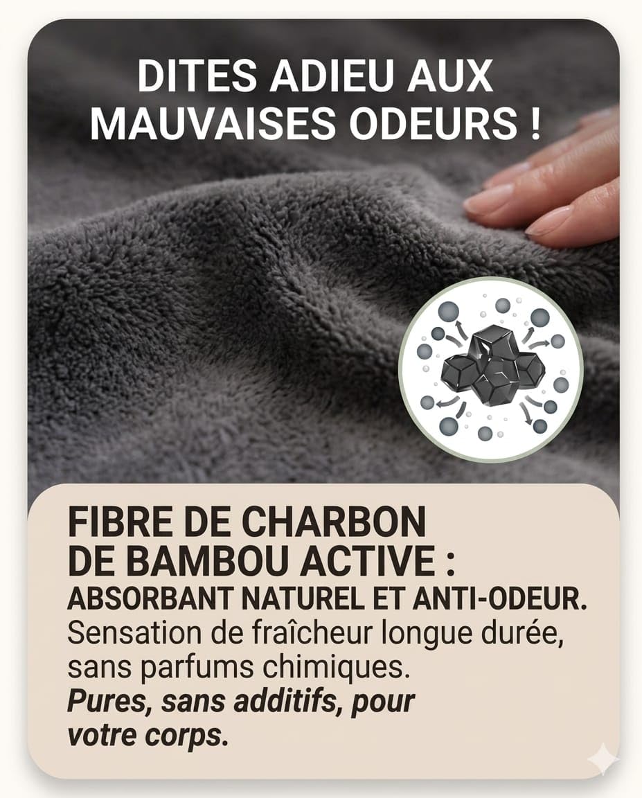 Générique kit Complet Serviettes hygiéniques Lavable/réutilisables en Fibre de Bambou+Culotte+Sac imperméable et Filet de Lavage Inclus