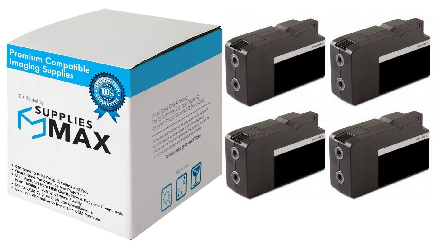 Lavasciuga Beko Kit 5 Cartucce D'inchiostro Compatibili Lexmark 200XL - Per Stampanti OfficeEdge Pro4000, Pro5500, Pro5500t Inchiostro Per Lexmark Officeedge Pro5500 - Foto 4