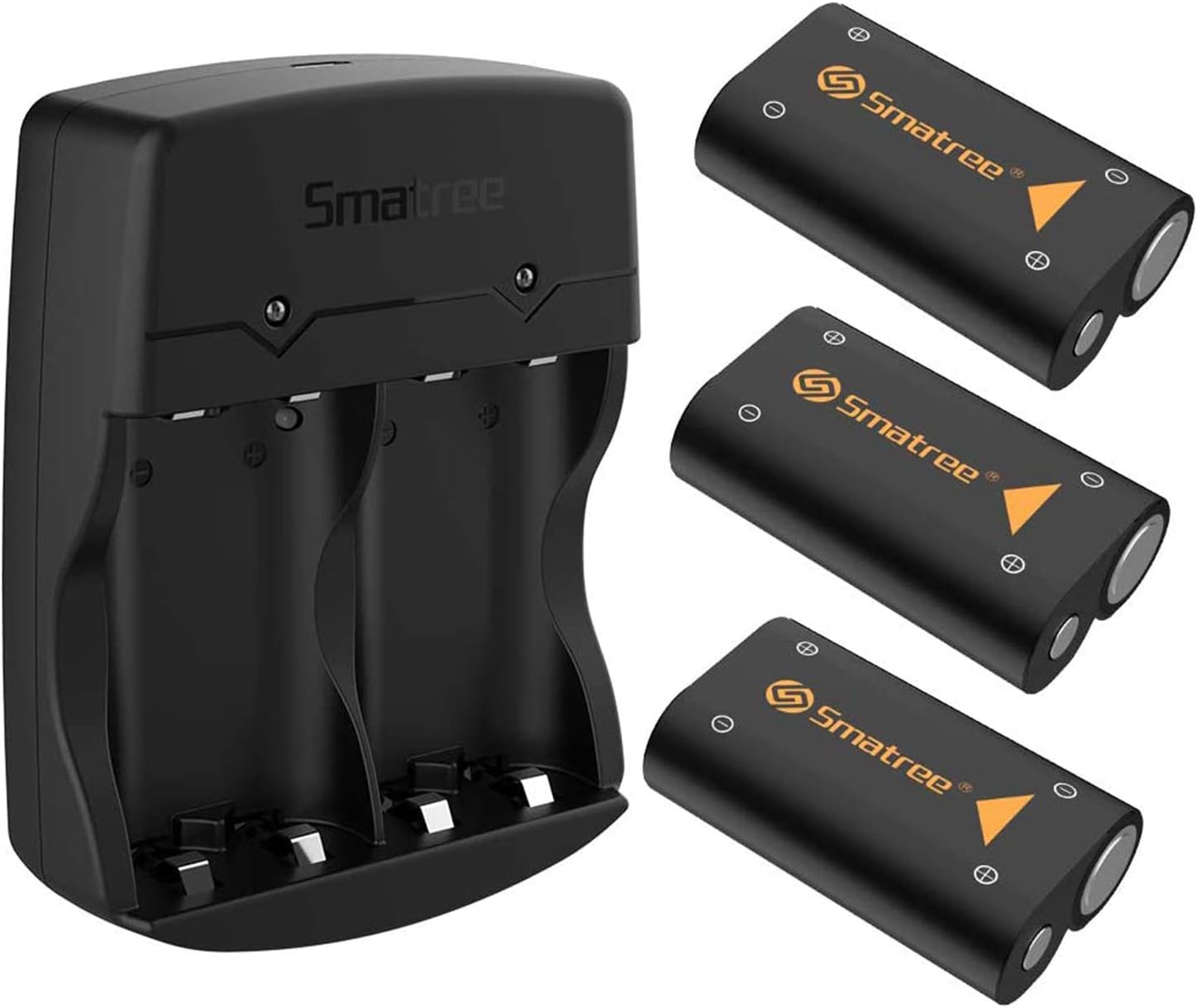 Smatree 6 Pack Rechargeable Battery Pack Compatible with Series X|S/Xbox One/Xbox One S/Xbox One X/Xbox One Elite Controller