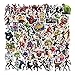 Superheld Avengers Sticker Set(100 Stück), Superhero Aufkleber Wasserdicht Ästhetisch Vinyl Stickers, für Akto Laptop Skateboard Snowboard Motorrad Gitarre Kühlschrank, für Jugendliche Erwachsene.