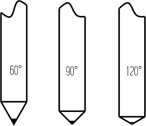 Miniatura 4 de Herramienta de grabado de arrastre con resorte de diamante con punta de 120 grados