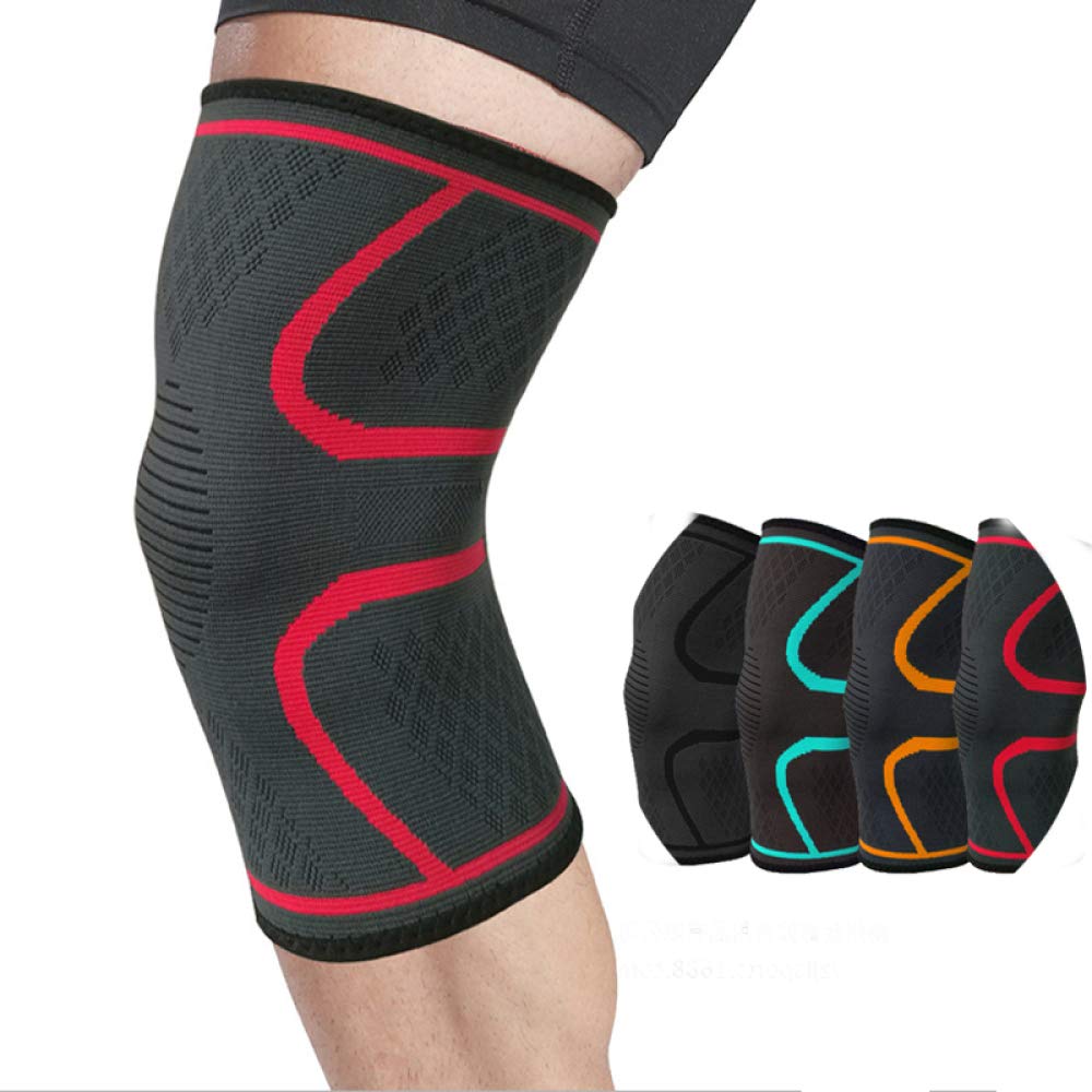 Ginocchiere Sportive Elastiche 1pz Ginocchiere Traspiranti, Ginocchiere Bici da Corsa Fitness da Trekking