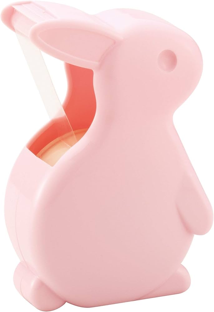 Amazon.co.jp: ニチバン セロテープ うさぎカッター ベビーピンク CT